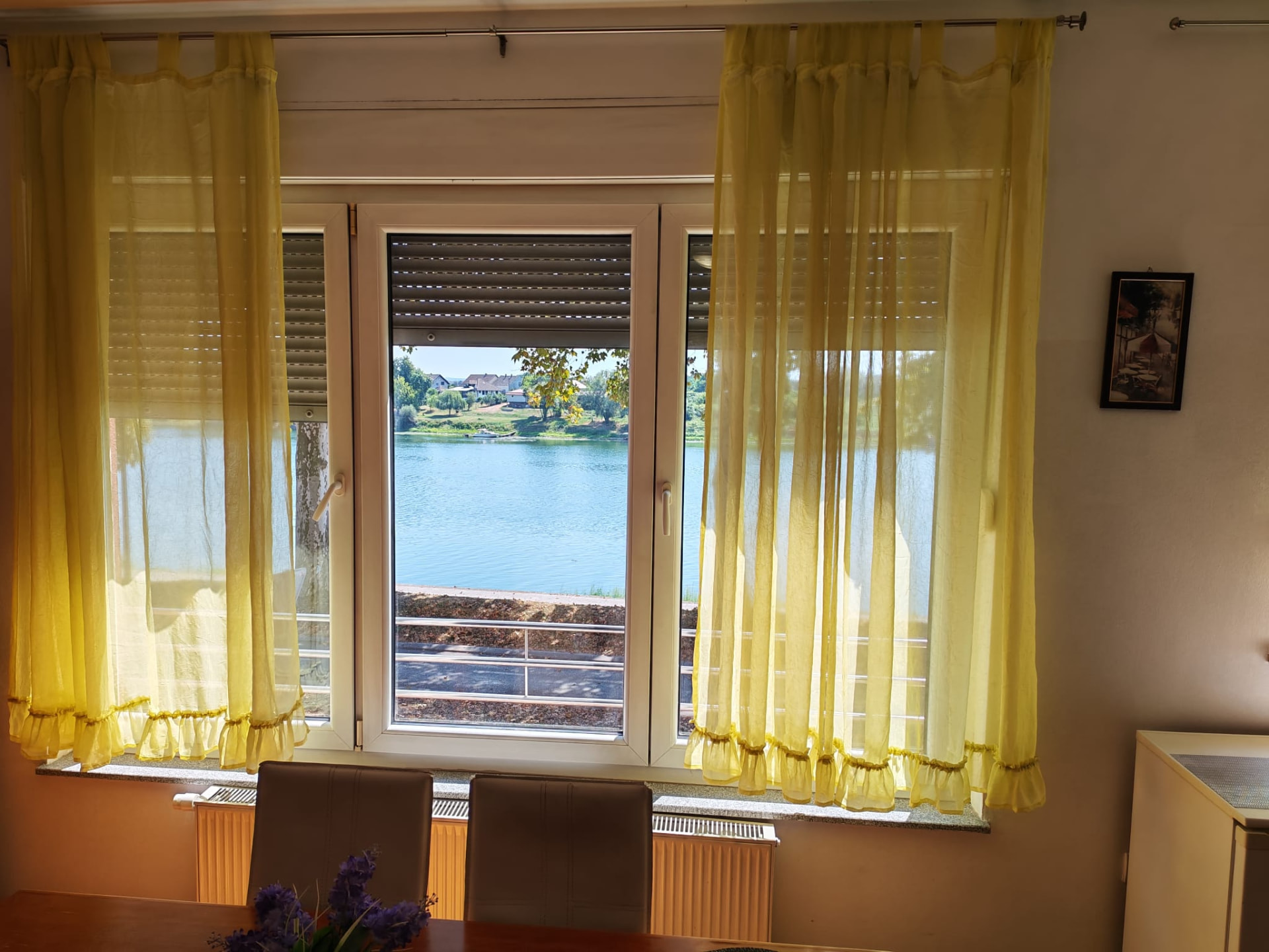 Studio apartman 1 — pogled na rijeku Savu